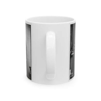 Untitled(5) (U.S. Civil War) White Coffee Mug-The Sticker Space