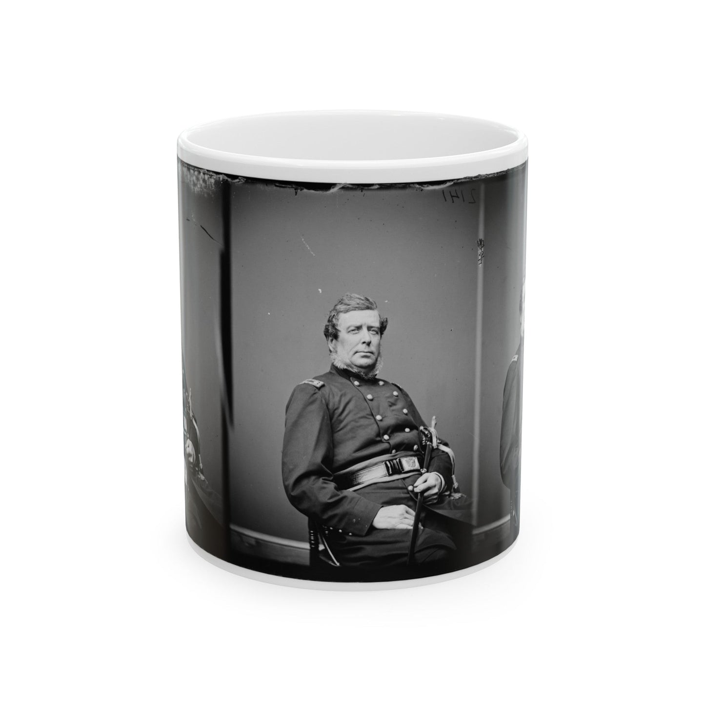 Untitled(6) (U.S. Civil War) White Coffee Mug-11oz-The Sticker Space