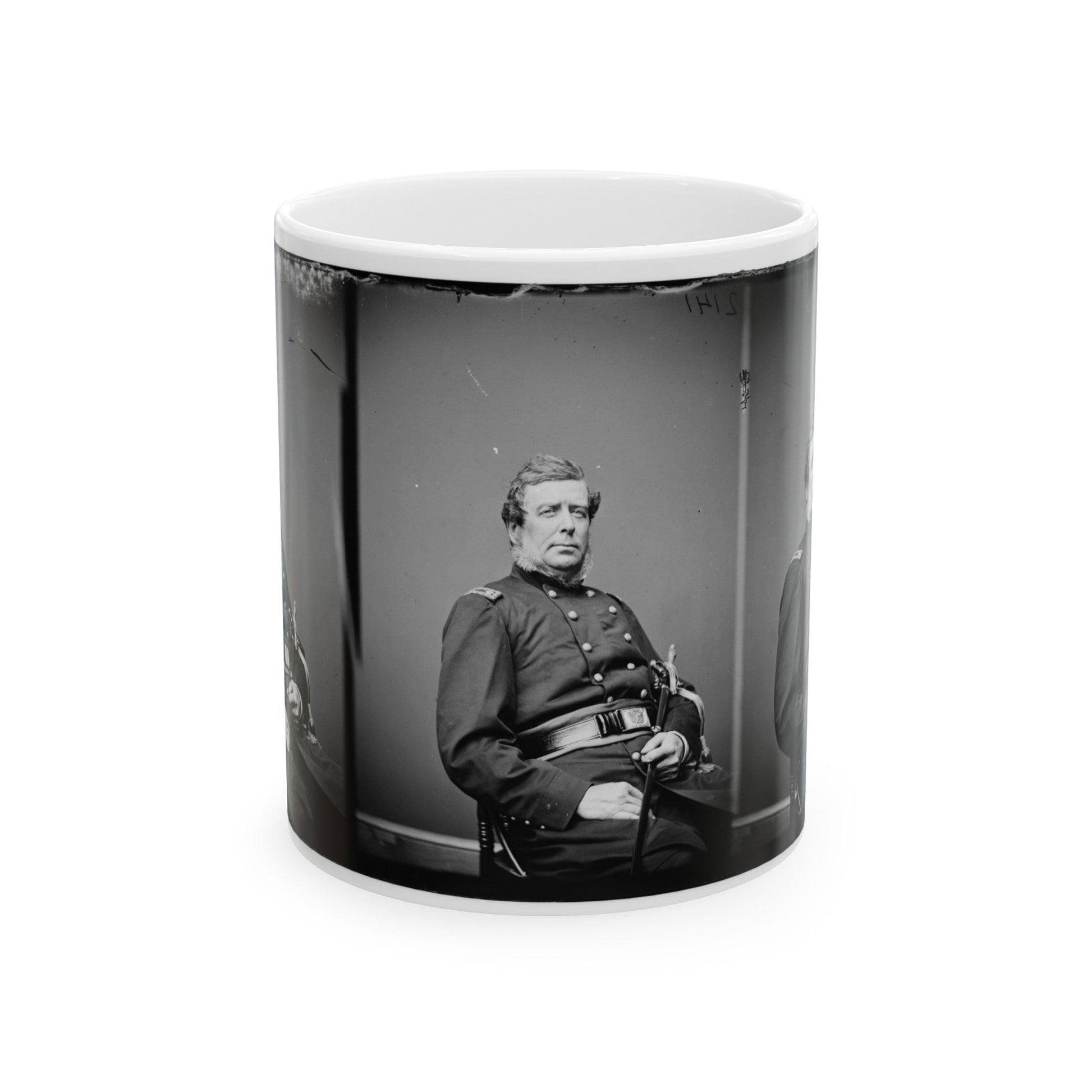 Untitled(6) (U.S. Civil War) White Coffee Mug-11oz-The Sticker Space