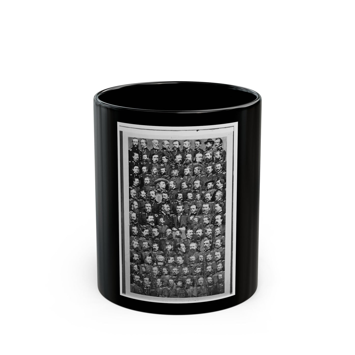 Untitled(7) (U.S. Civil War) Black Coffee Mug-11oz-The Sticker Space