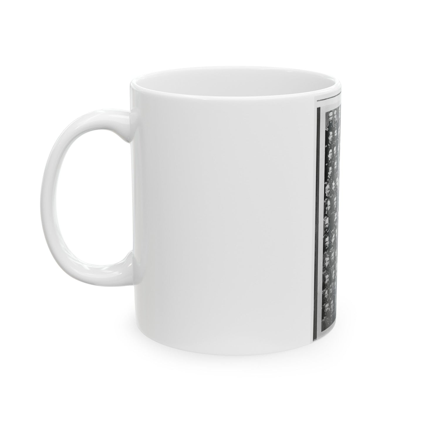 Untitled(7) (U.S. Civil War) White Coffee Mug-The Sticker Space