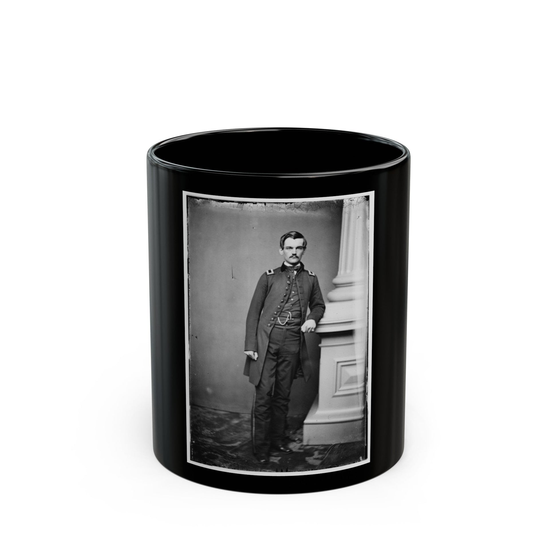 Untitled(8) (U.S. Civil War) Black Coffee Mug-11oz-The Sticker Space