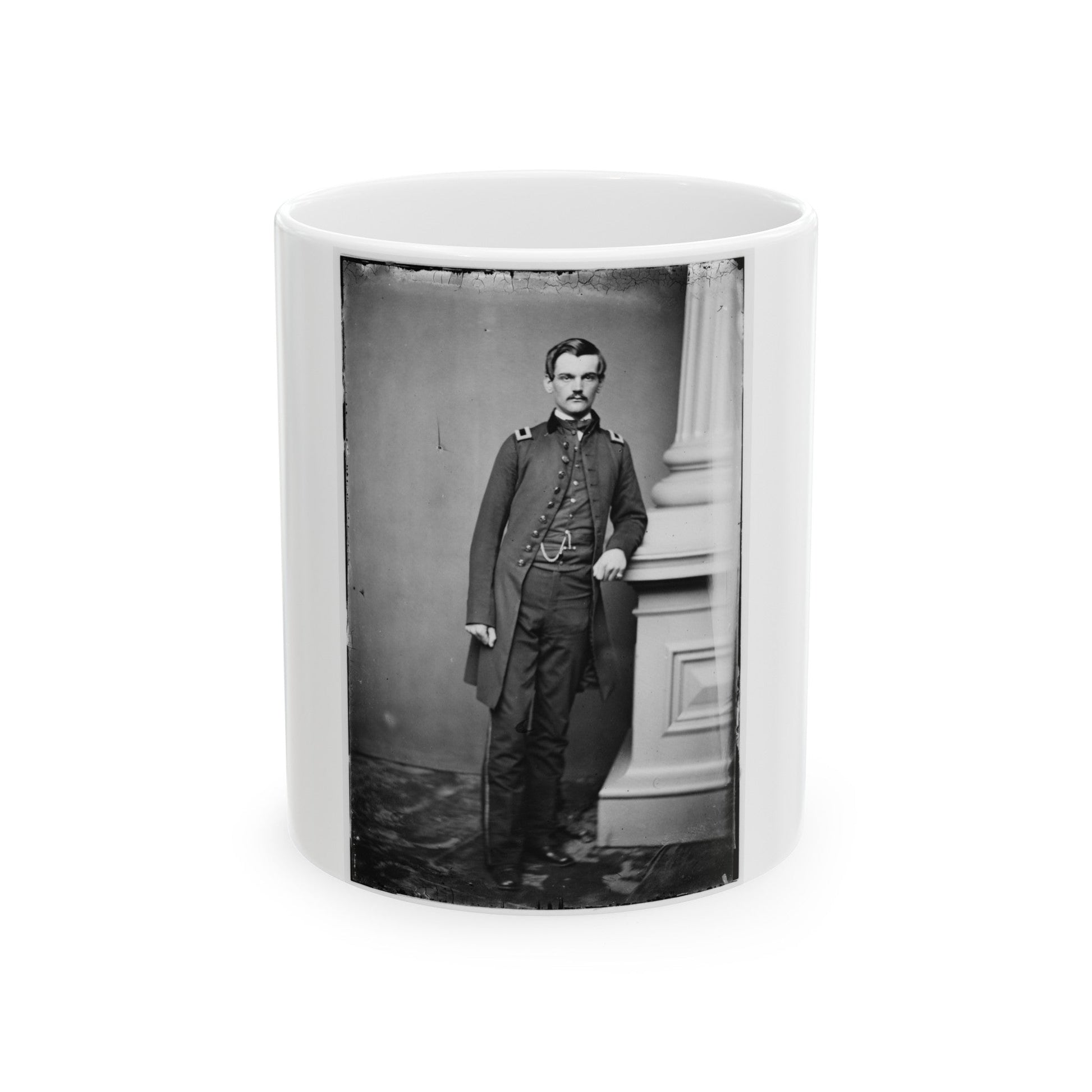 Untitled(8) (U.S. Civil War) White Coffee Mug-11oz-The Sticker Space