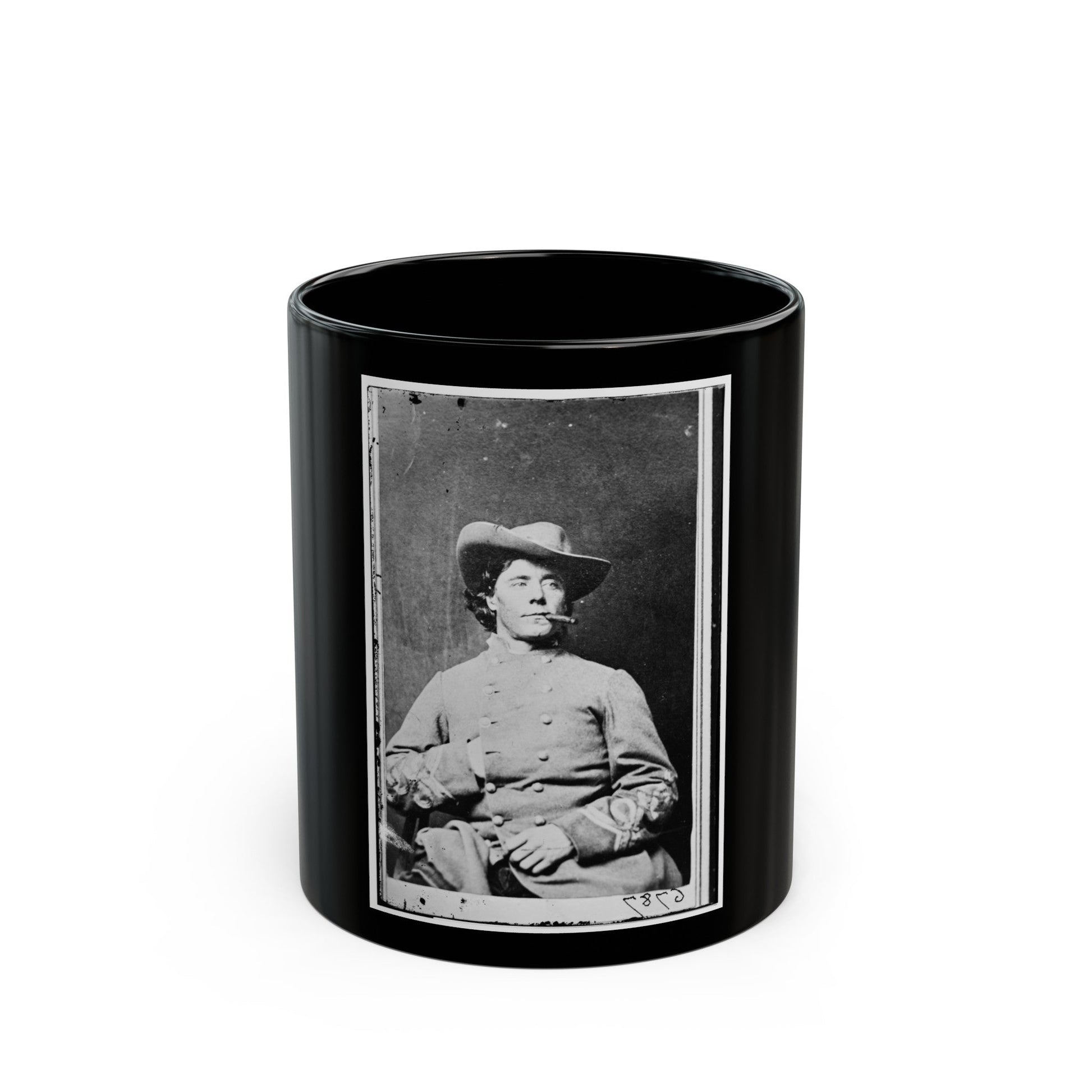 Untitled(9) (U.S. Civil War) Black Coffee Mug-11oz-The Sticker Space