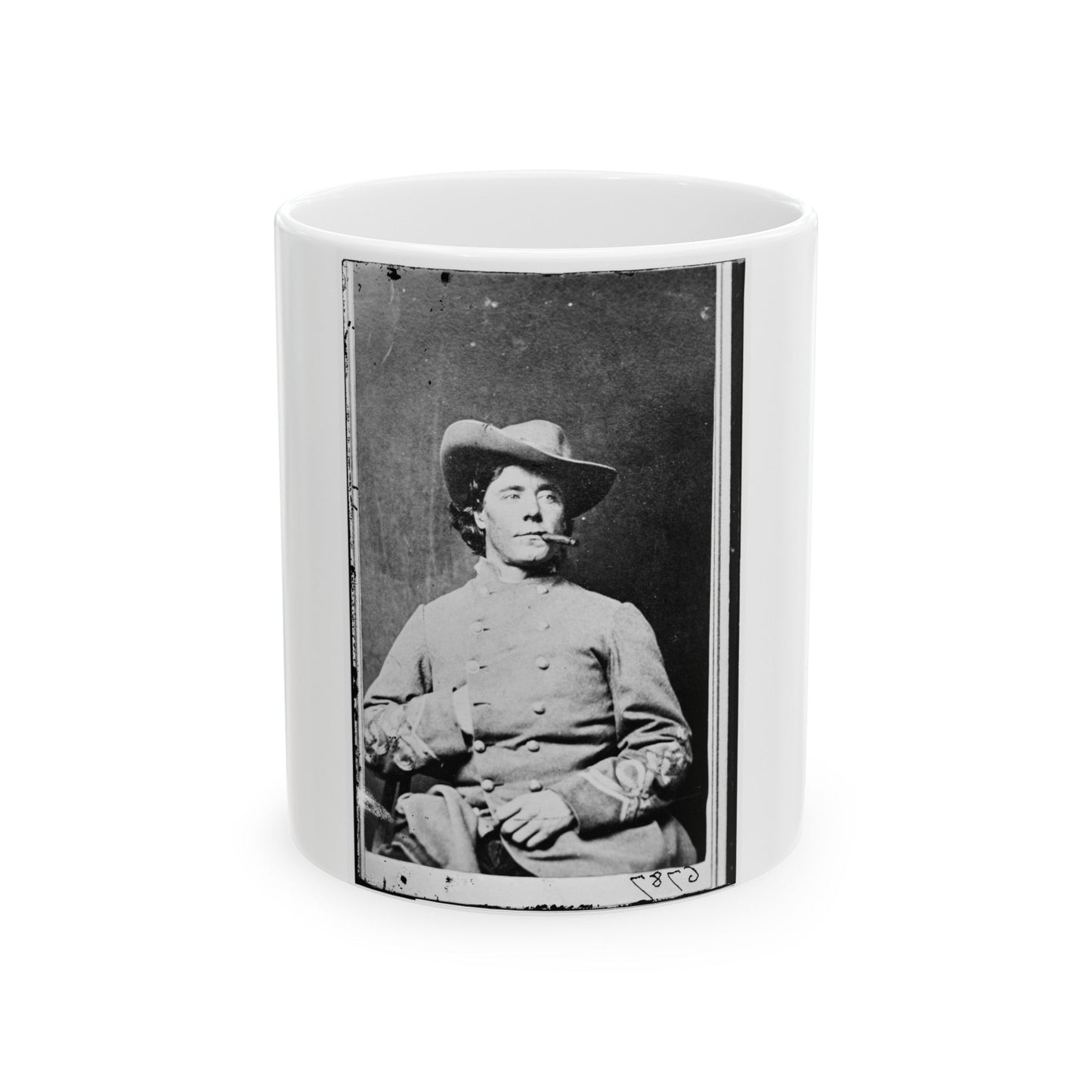 Untitled(9) (U.S. Civil War) White Coffee Mug-11oz-The Sticker Space