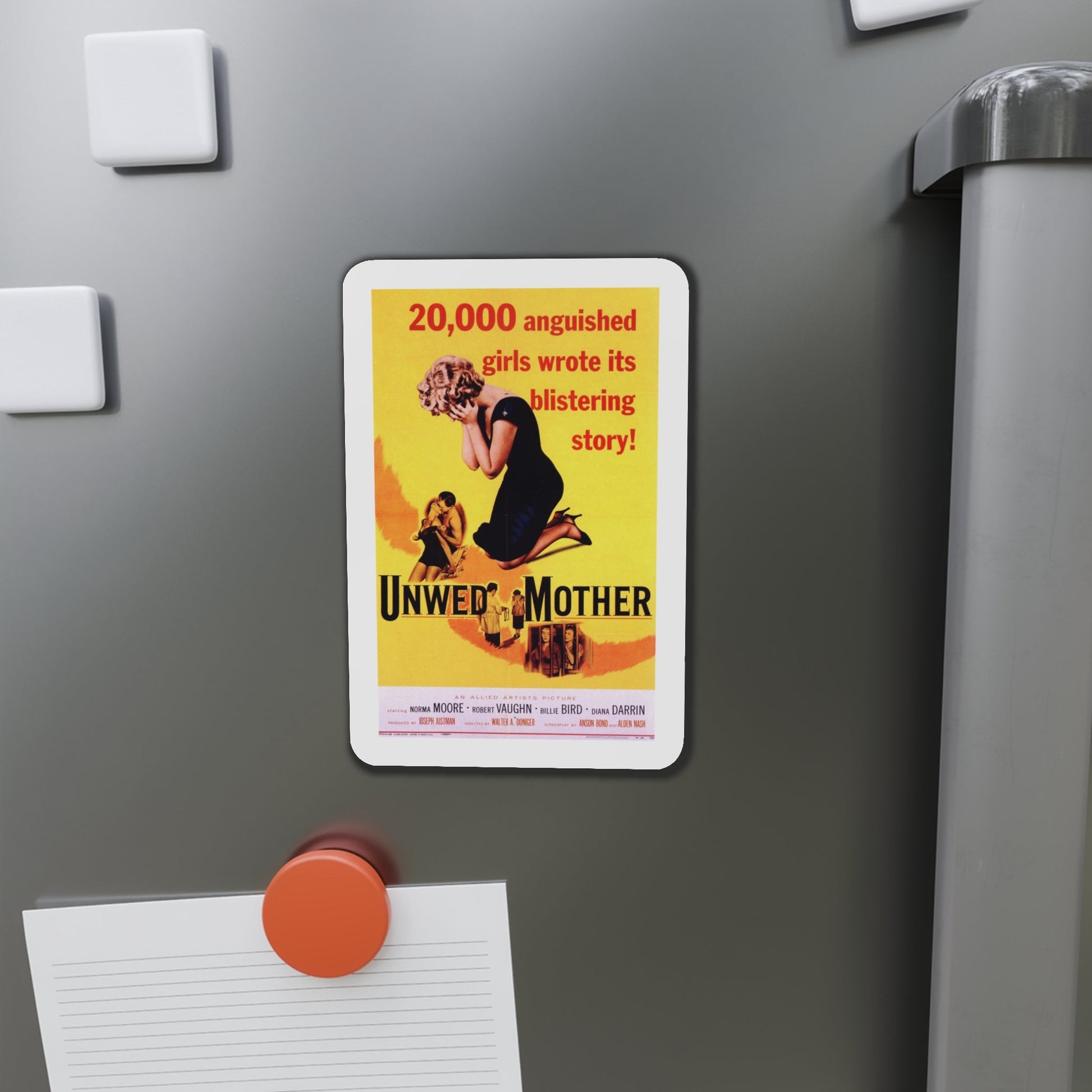 Unwed Mother 1958 Movie Poster Die-Cut Magnet-The Sticker Space