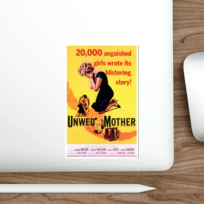 Unwed Mother 1958 Movie Poster STICKER Vinyl Die-Cut Decal-The Sticker Space