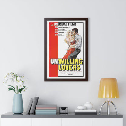 UNWILLING LOVERS 1977 - Framed Movie Poster-The Sticker Space