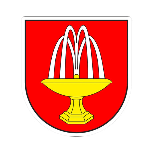 Uors-Peiden wappen (Switzerland) (Coat of Arms) STICKER Vinyl Kiss-Cut Decal 2 Inch White - The Sticker Space