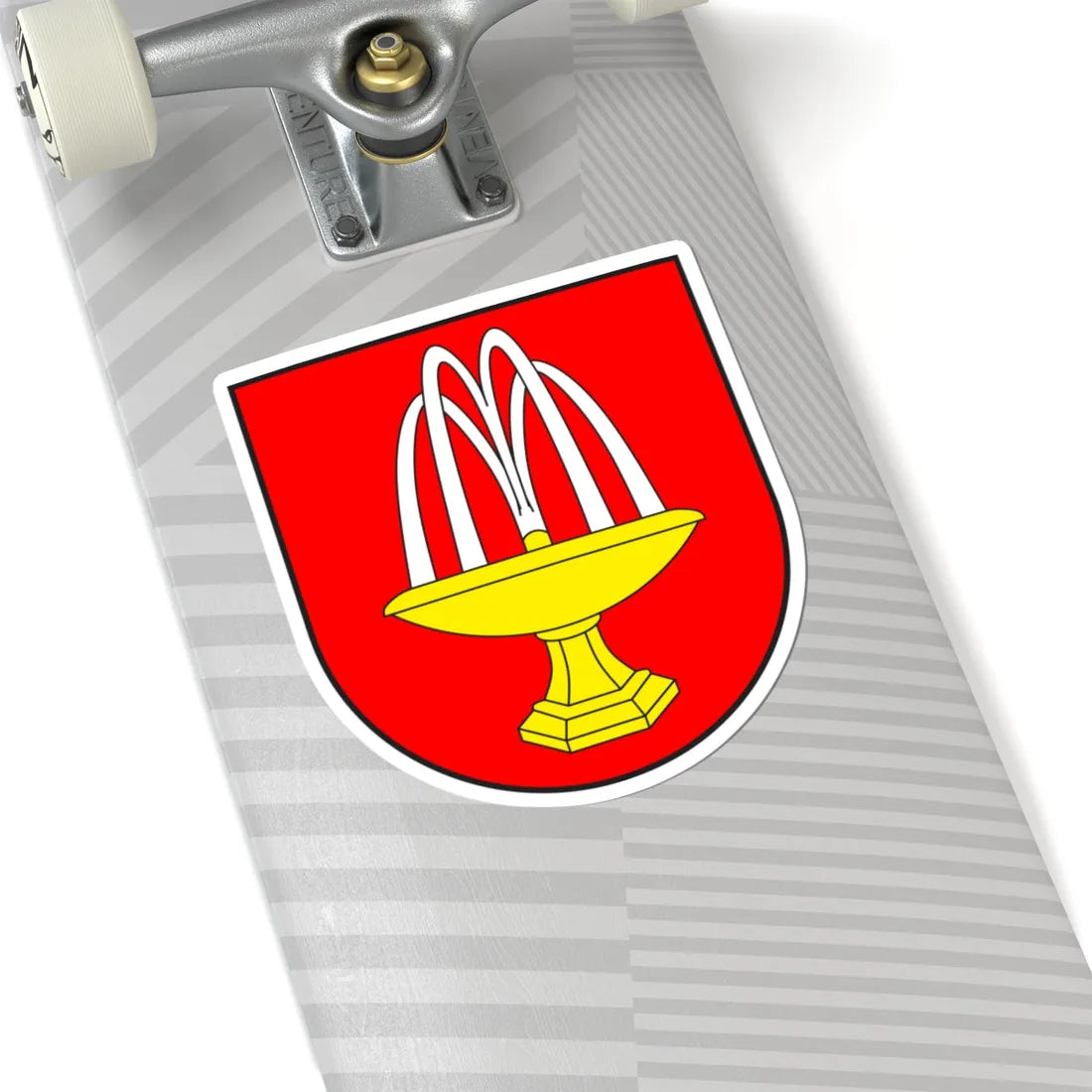 Uors-Peiden wappen (Switzerland) (Coat of Arms) STICKER Vinyl Kiss-Cut Decal - The Sticker Space