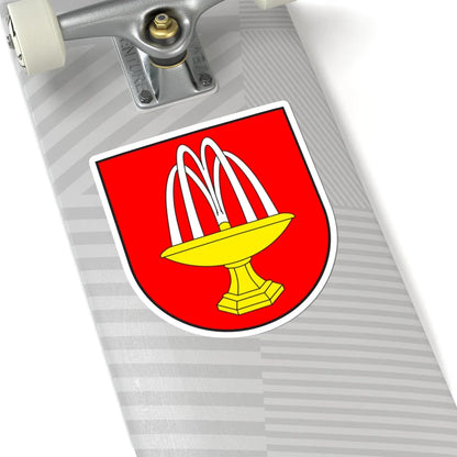 Uors-Peiden wappen (Switzerland) (Coat of Arms) STICKER Vinyl Kiss-Cut Decal - The Sticker Space