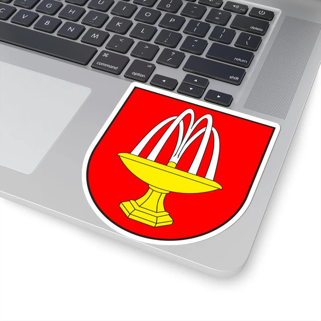Uors-Peiden wappen (Switzerland) (Coat of Arms) STICKER Vinyl Kiss-Cut Decal - The Sticker Space