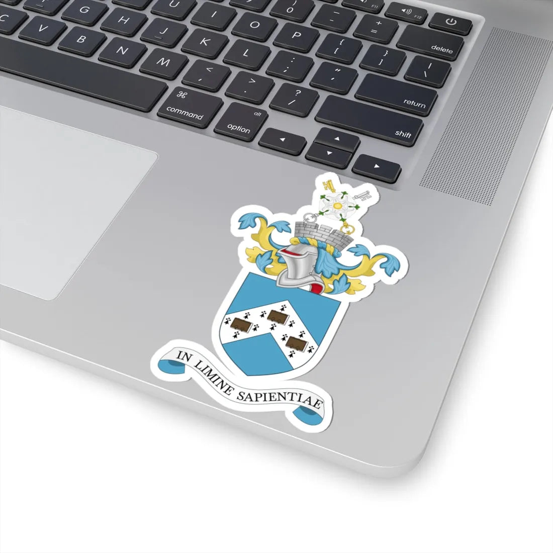 UoY CoA updated (United Kingdom) (Coat of Arms) STICKER Vinyl Kiss-Cut Decal - The Sticker Space