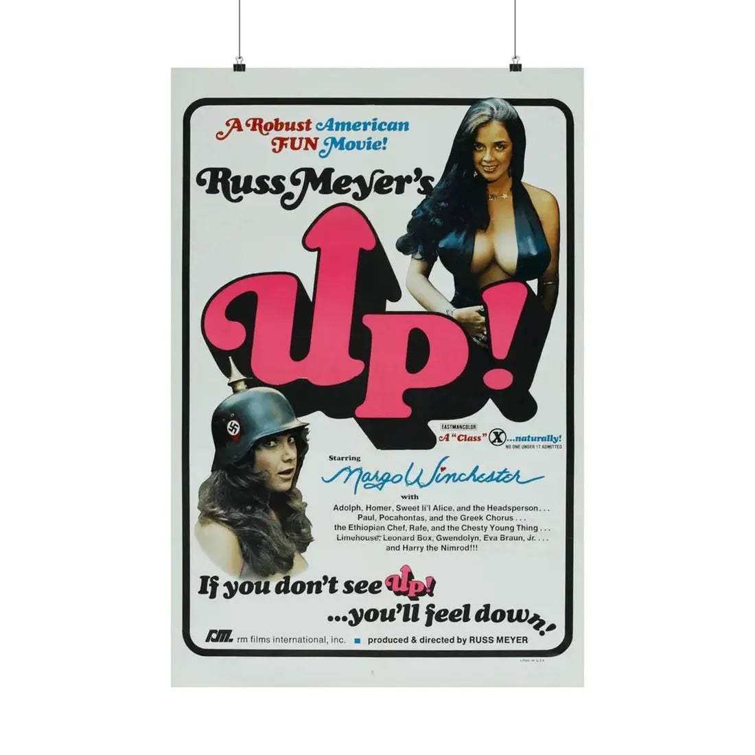 UP! 1976 - Paper Movie Poster 24″ x 36″ Matte - The Sticker Space