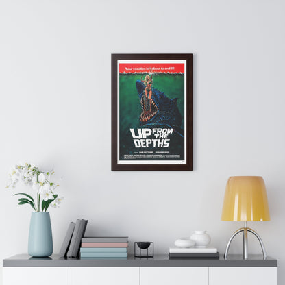 UP FROM THE DEPTHS 1979 - Framed Movie Poster-The Sticker Space