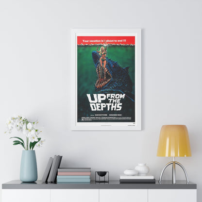 UP FROM THE DEPTHS 1979 - Framed Movie Poster-The Sticker Space