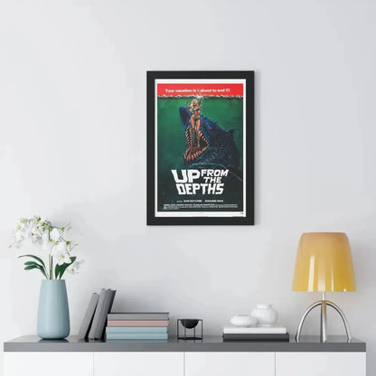 UP FROM THE DEPTHS 1979 - Framed Movie Poster - The Sticker Space
