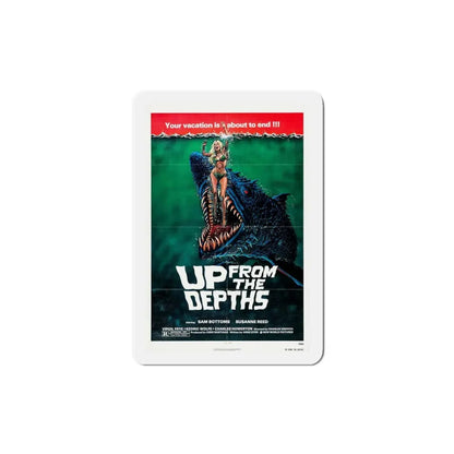 Up from the Depths 1979 Movie Poster Refrigerator Magnet 4 Inch - The Sticker Space