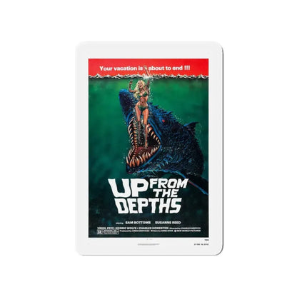 UP FROM THE DEPTHS 1979 Movie Poster - Refrigerator Magnet 4 Inch - The Sticker Space