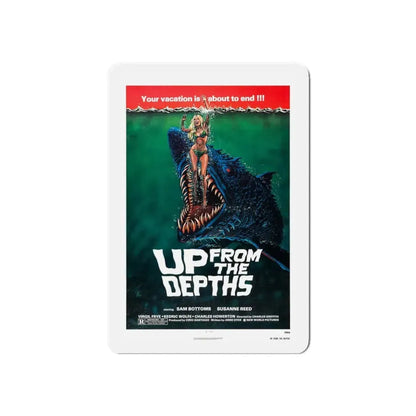 UP FROM THE DEPTHS 1979 Movie Poster - Refrigerator Magnet 6 Inch - The Sticker Space
