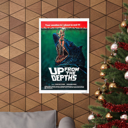 UP FROM THE DEPTHS 1979 - Paper Movie Poster-The Sticker Space