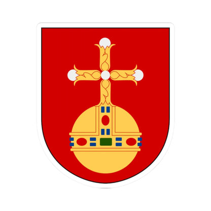 Uppland vapen (Sweden) (Coat of Arms) STICKER Vinyl Kiss-Cut Decal 2 Inch White - The Sticker Space