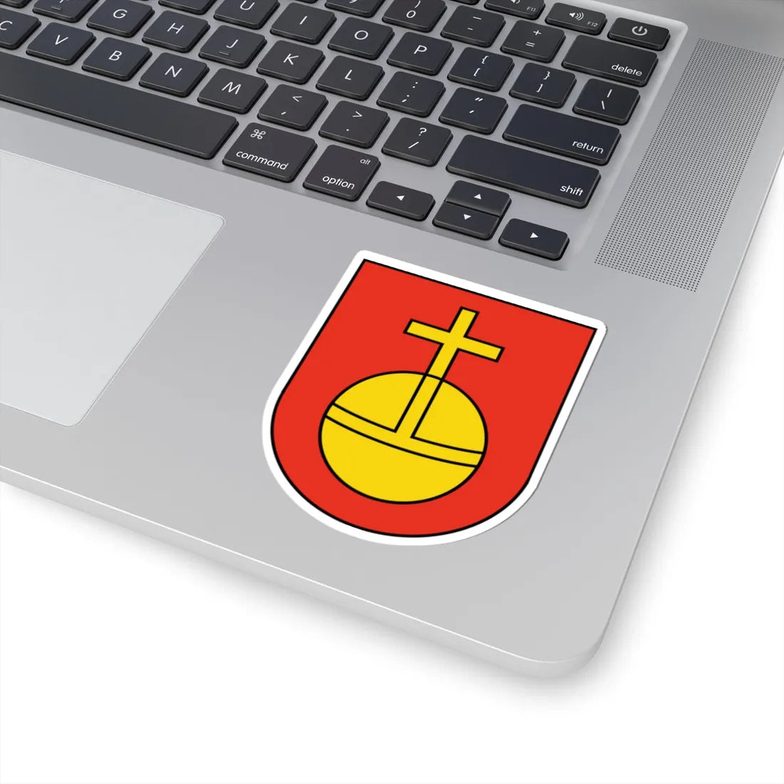 UpplandCoA (Sweden) (Coat of Arms) STICKER Vinyl Kiss-Cut Decal - The Sticker Space