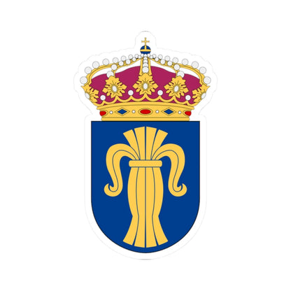 Upplands flygflottilj vapen pre1994 (Sweden) (Coat of Arms) STICKER Vinyl Kiss-Cut Decal 2 Inch White - The Sticker Space