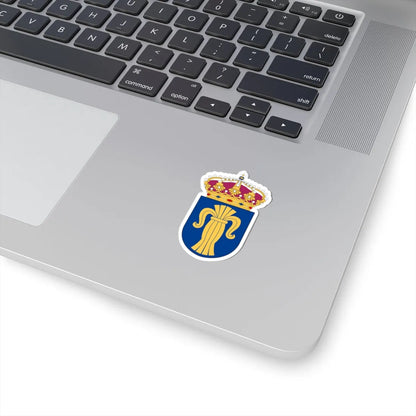 Upplands flygflottilj vapen pre1994 (Sweden) (Coat of Arms) STICKER Vinyl Kiss-Cut Decal - The Sticker Space