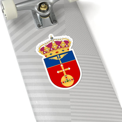 Upplands flygflottilj vapen (Sweden) (Coat of Arms) STICKER Vinyl Kiss-Cut Decal - The Sticker Space