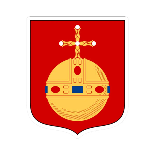 Upplands vapen (Sweden) (Coat of Arms) STICKER Vinyl Kiss-Cut Decal 2 Inch White - The Sticker Space