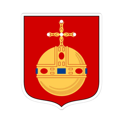 Upplands vapen (Sweden) (Coat of Arms) STICKER Vinyl Kiss-Cut Decal 6 Inch White - The Sticker Space
