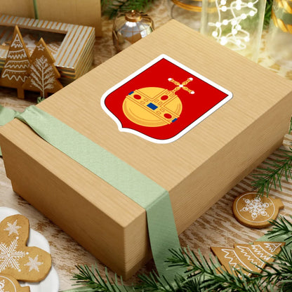 Upplands vapen (Sweden) (Coat of Arms) STICKER Vinyl Kiss-Cut Decal - The Sticker Space