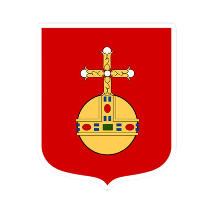 Uppsala län vapen b (Sweden) (Coat of Arms) STICKER Vinyl Kiss-Cut Decal 2 Inch White - The Sticker Space