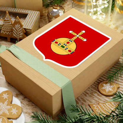 Uppsala län vapen b (Sweden) (Coat of Arms) STICKER Vinyl Kiss-Cut Decal - The Sticker Space