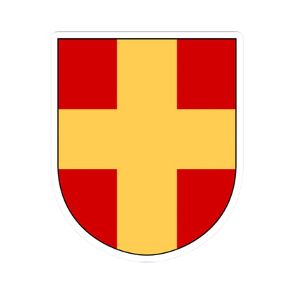 Uppsala stift vapen (Sweden) (Coat of Arms) STICKER Vinyl Kiss-Cut Decal 2 Inch White - The Sticker Space