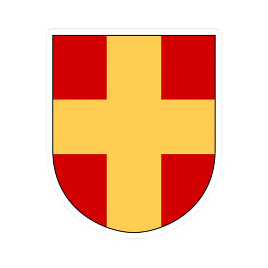 Uppsala stift vapen (Sweden) (Coat of Arms) STICKER Vinyl Kiss-Cut Decal 2 Inch White - The Sticker Space