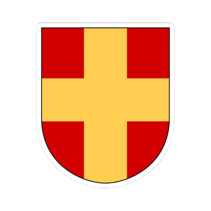 Uppsala stift vapen (Sweden) (Coat of Arms) STICKER Vinyl Kiss-Cut Decal 3 Inch White - The Sticker Space