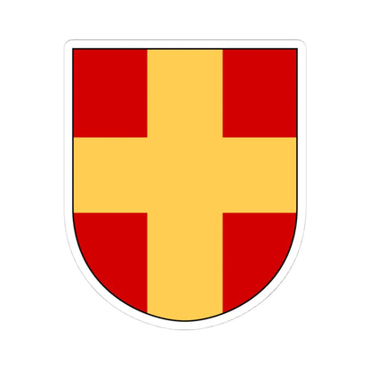 Uppsala stift vapen (Sweden) (Coat of Arms) STICKER Vinyl Kiss-Cut Decal 4 Inch White - The Sticker Space
