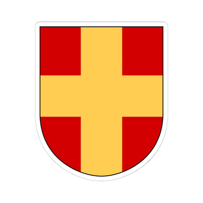 Uppsala stift vapen (Sweden) (Coat of Arms) STICKER Vinyl Kiss-Cut Decal 6 Inch White - The Sticker Space