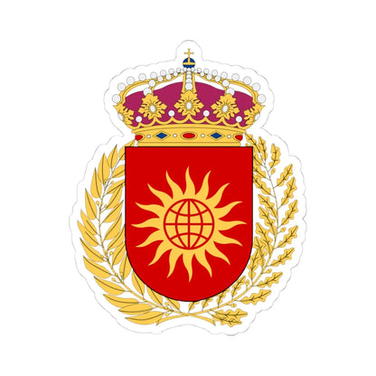 Uppsala universitet vapen (Sweden) (Coat of Arms) STICKER Vinyl Kiss-Cut Decal 4 Inch White - The Sticker Space