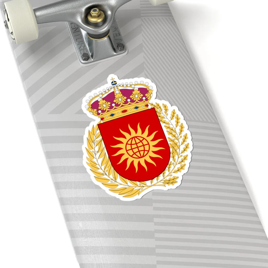 Uppsala universitet vapen (Sweden) (Coat of Arms) STICKER Vinyl Kiss-Cut Decal - The Sticker Space
