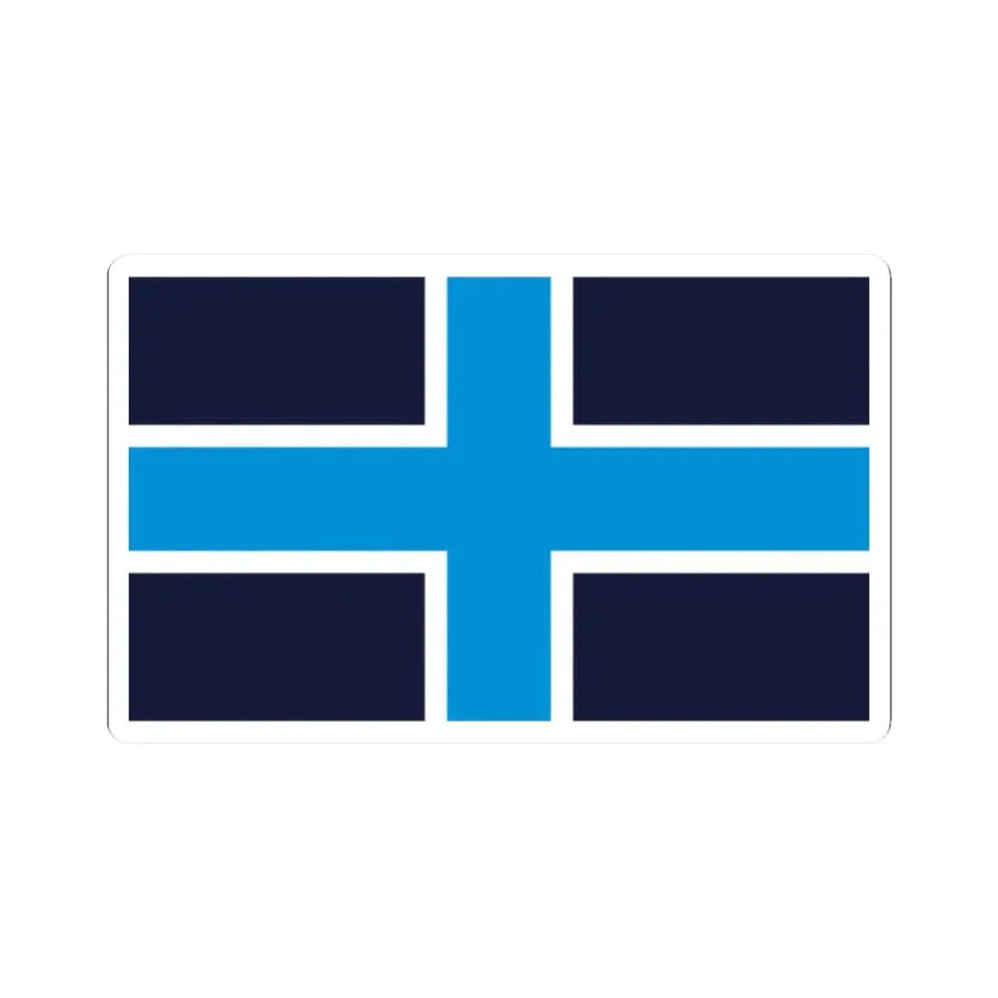 UPR flag (Poland) STICKER Vinyl Kiss-Cut Decal 2 Inch White - The Sticker Space