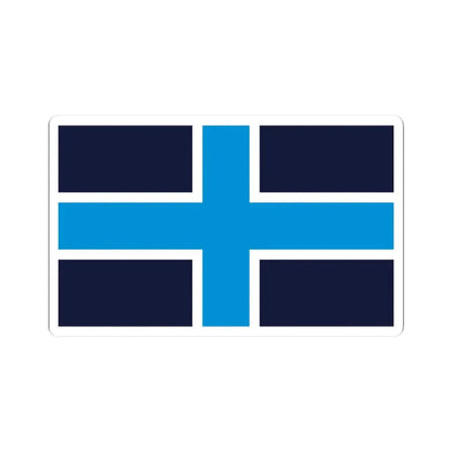 UPR flag (Poland) STICKER Vinyl Kiss-Cut Decal 3 Inch White - The Sticker Space