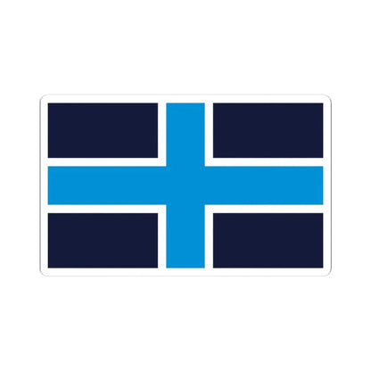 UPR flag (Poland) STICKER Vinyl Kiss-Cut Decal 4 Inch White - The Sticker Space