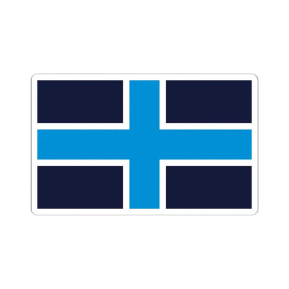 UPR flag (Poland) STICKER Vinyl Kiss-Cut Decal 6 Inch White - The Sticker Space