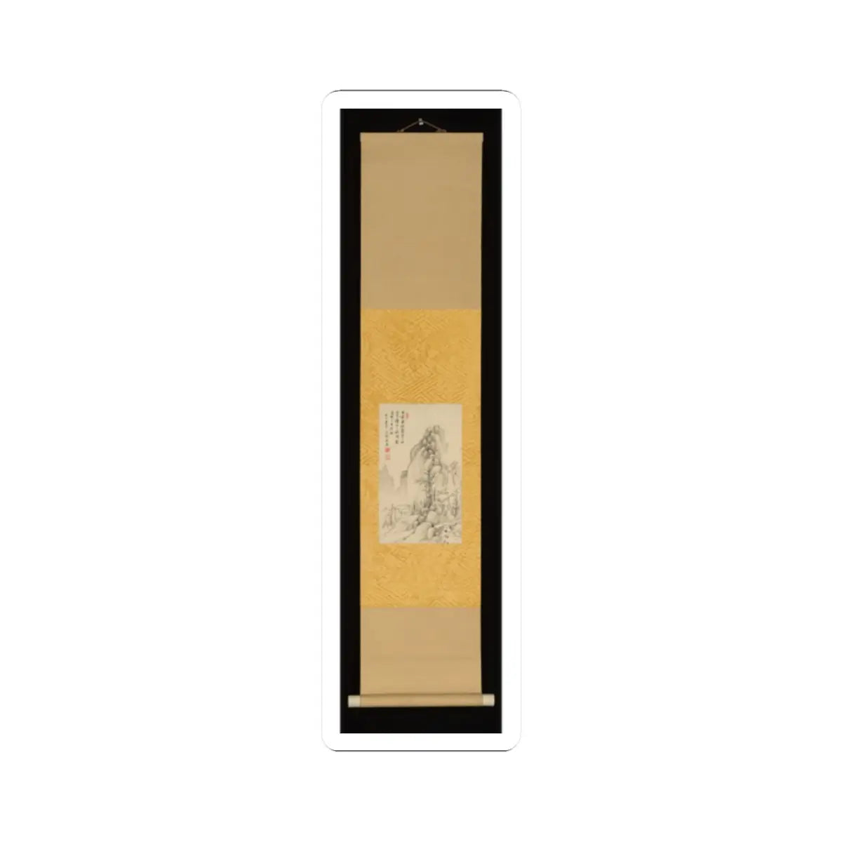 Urakami Shunkin (ASA) - Wintry Landscape with Trees - 1833 v2 - STICKER Vinyl Kiss-Cut Decal