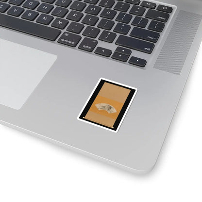 Urakami (Uragami) Gyokudō - Lingering Rain over Half the Village - ca. 1815–20 v2 - STICKER Vinyl Kiss-Cut Decal