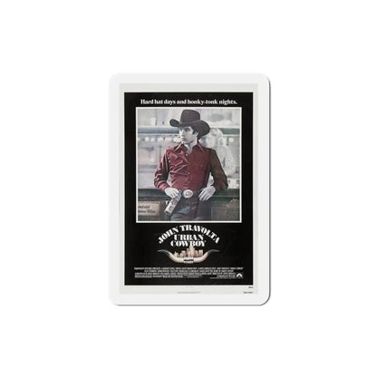 Urban Cowboy 1980 Movie Poster Refrigerator Magnet 3 Inch - The Sticker Space