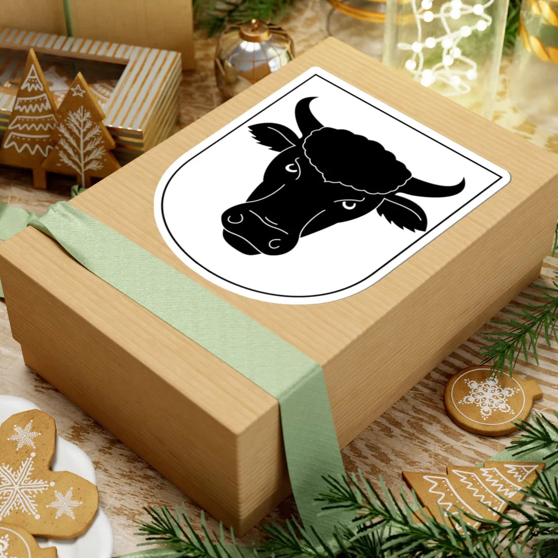 Urdorf-blazon (Switzerland) (Coat of Arms) STICKER Vinyl Kiss-Cut Decal - The Sticker Space